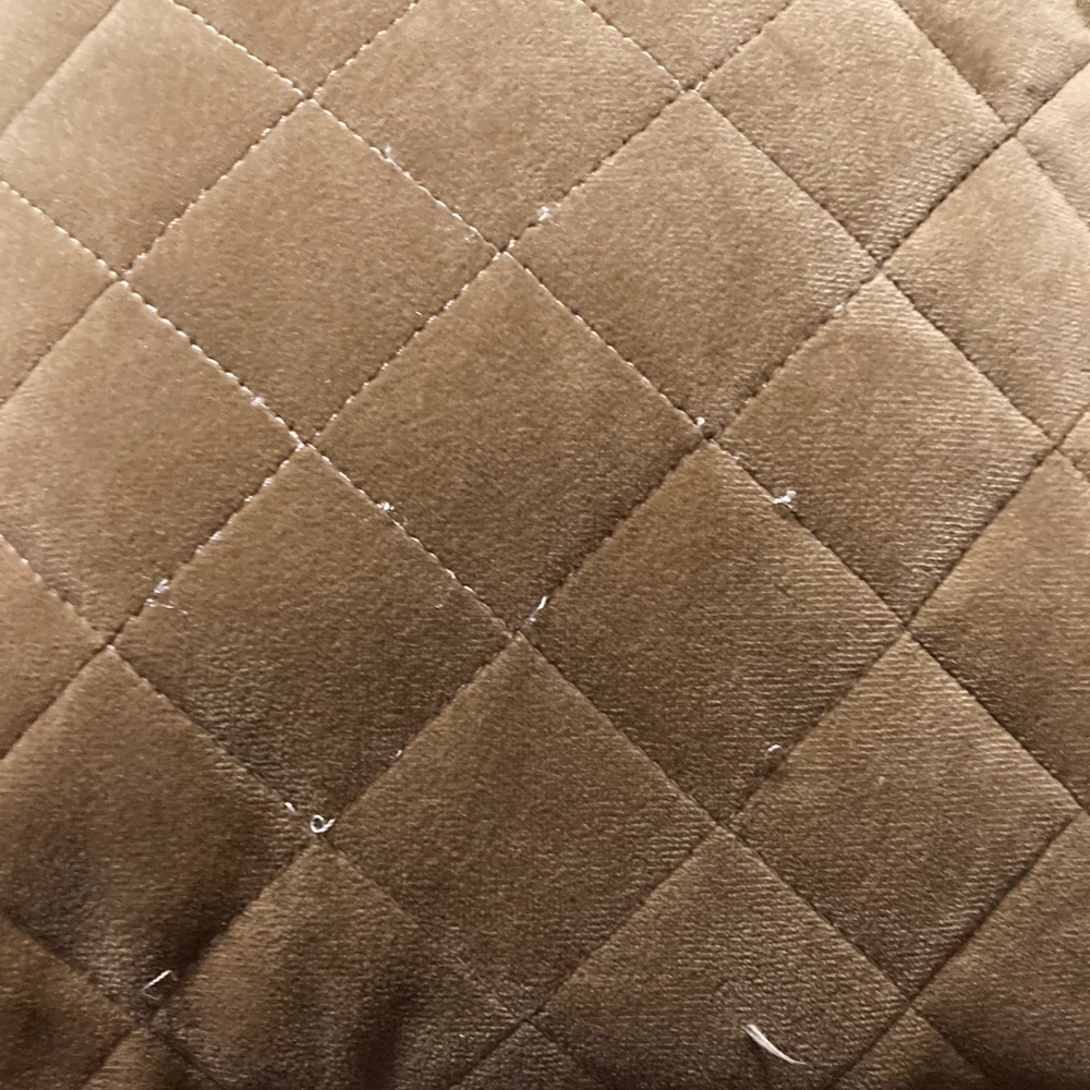 Luxurious Tan Quilted Pillow Set - Picture 5 of 5